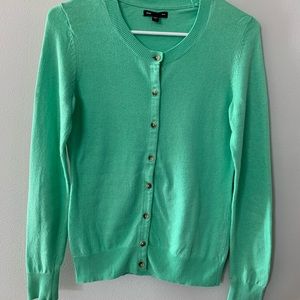 Gap sea foam green cardigan